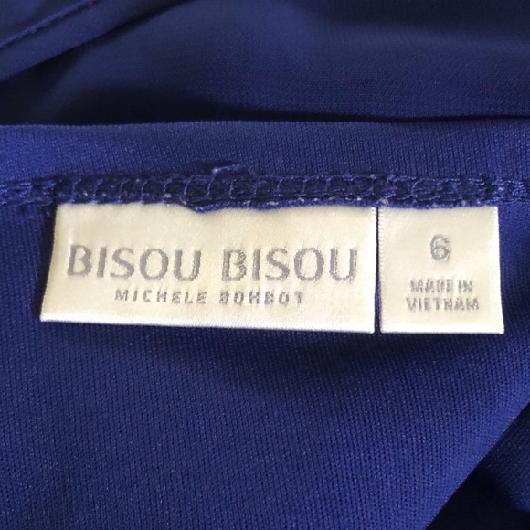 Blue High Low Dress Bisou Bisou - Picture 3 of 5